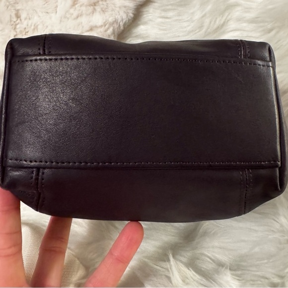 Coach Blackish Deep Purple Leather Women's Bag - Picture 4 of 10